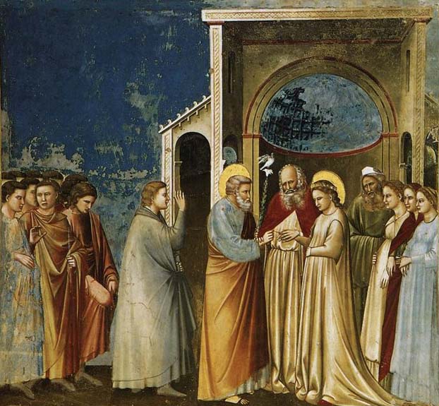 GIOTTO di Bondone Marriage of the Virgin